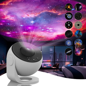 12 in 1 Night Light Galaxy Projector Starry Sky 360° Rotate Jwere™