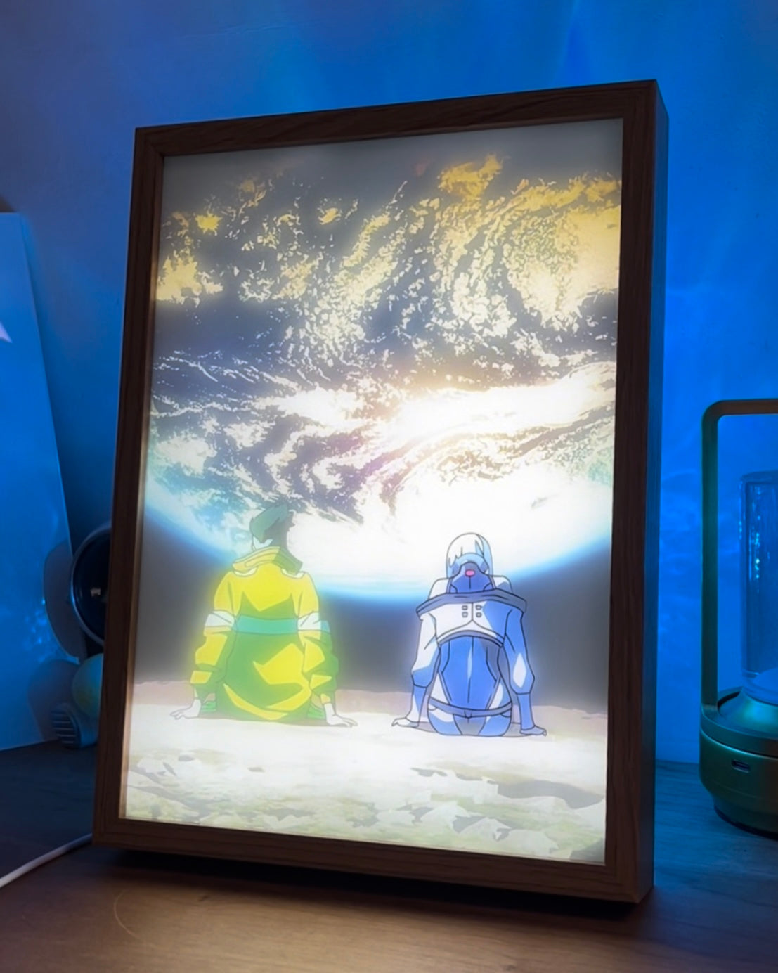 Anime Light Painting Frame Artwork