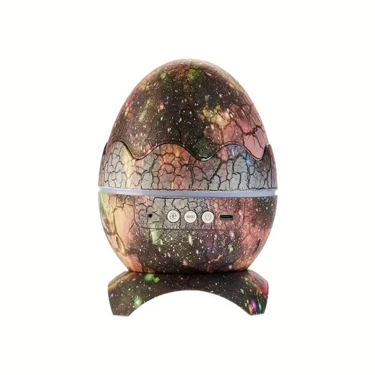 🦕 Dinosaur Egg Projector Starry Light With Wireless - Night Light With White Noise