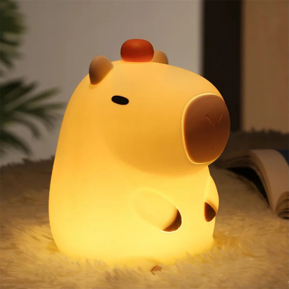 Cute Capybara Night Lights