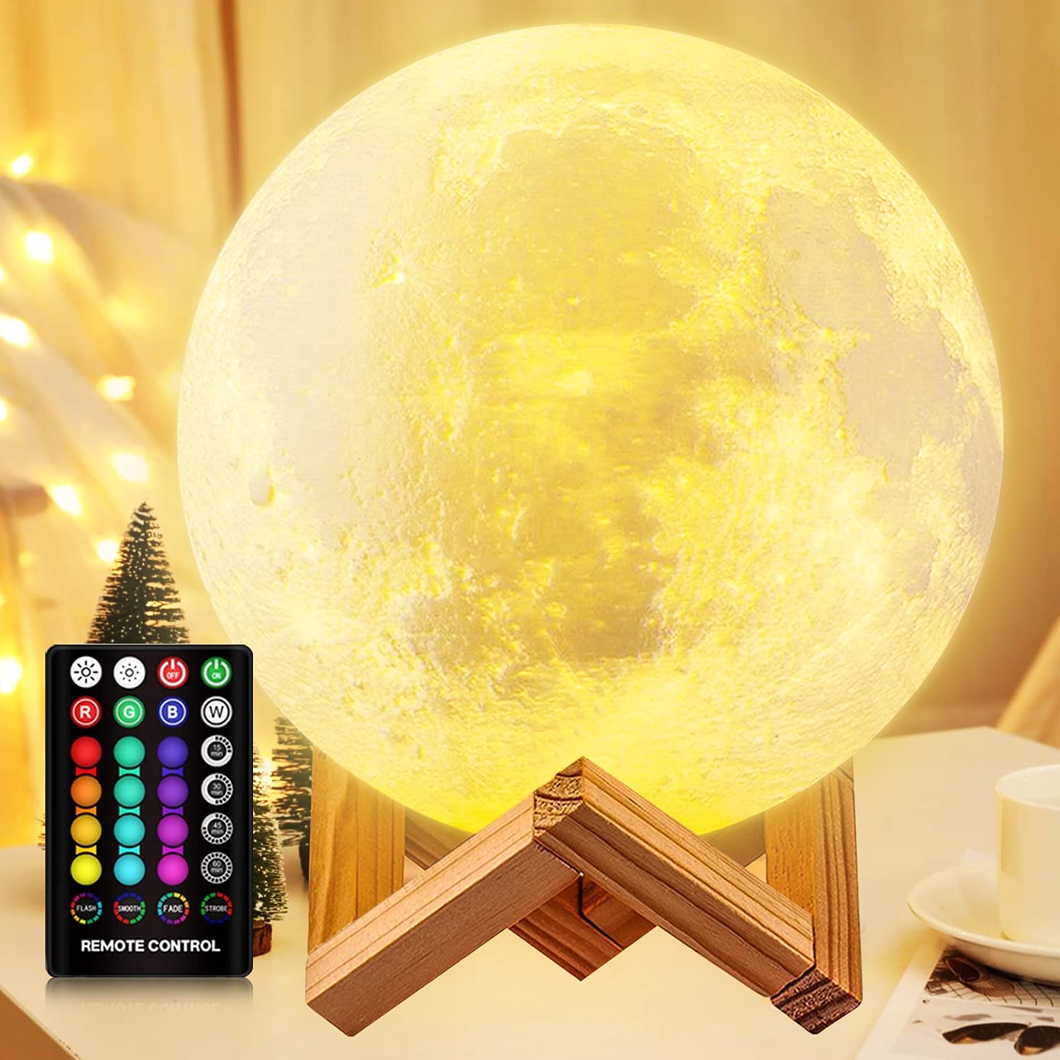 3D Moon Night Lamp