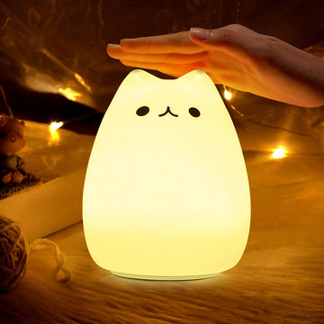 Cute Cat Lamp Kitty Night Light